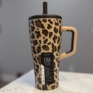 BruMate X Krista Horton 20 OZ Era, LEOPARD LATTE